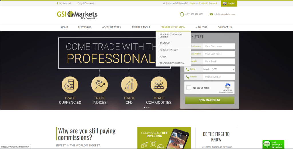 gsi-markets website