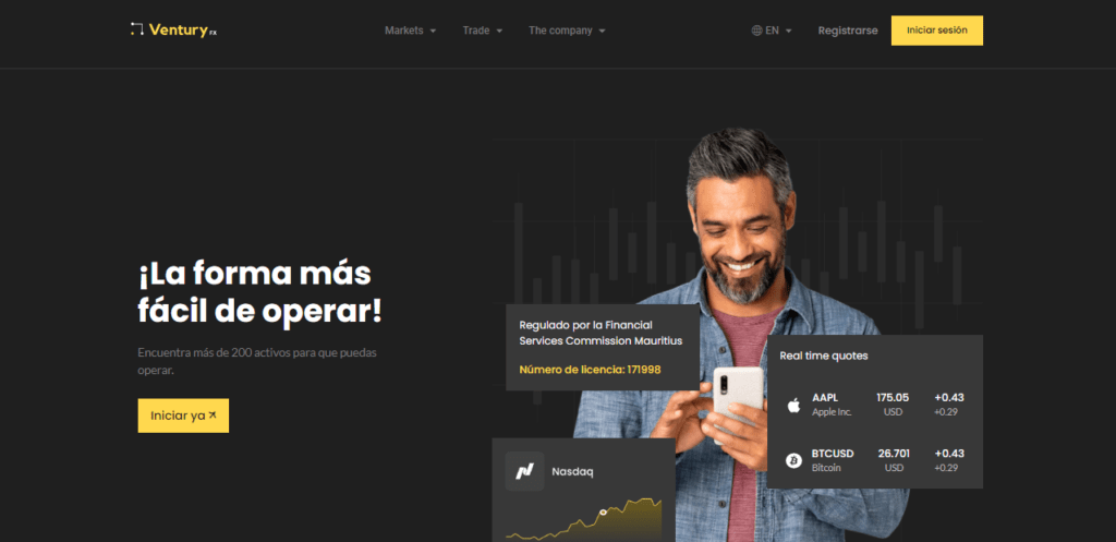 venturyfx-sitioweb comentarios y opinion