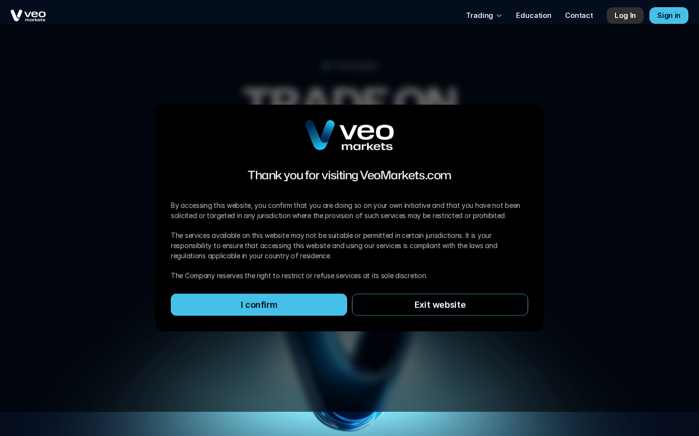 Logo de VEO Markets